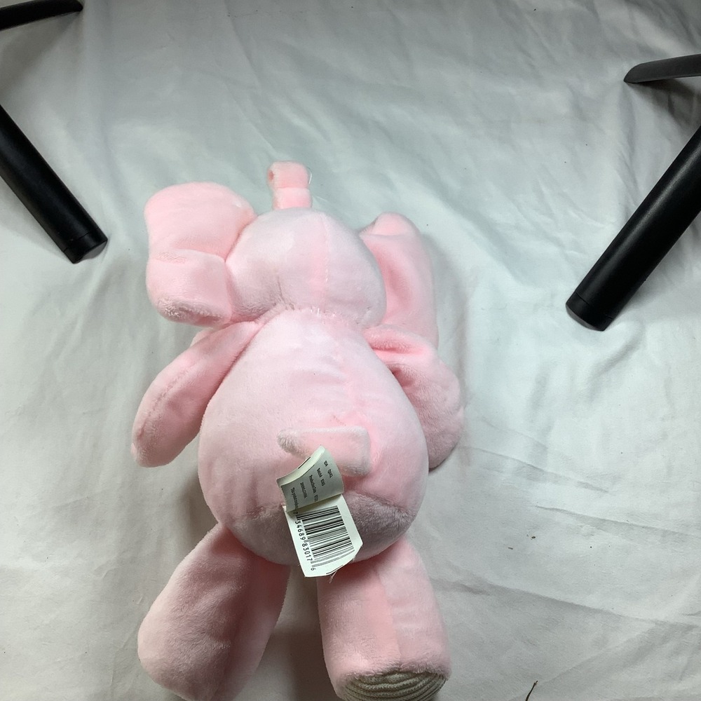 Kellytoy Pink Elephant Rattle Crinkle Ears 17" Plush Toy - Picture 2 of 3